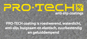 Pro-Tech polyurethaan vloeibaar anti-slip coating